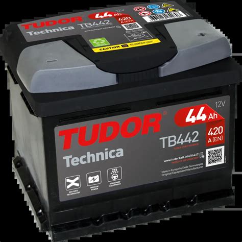 tudor tb442|TB442 TUDOR 536 46 Battery 12V 44Ah 420A B13 .